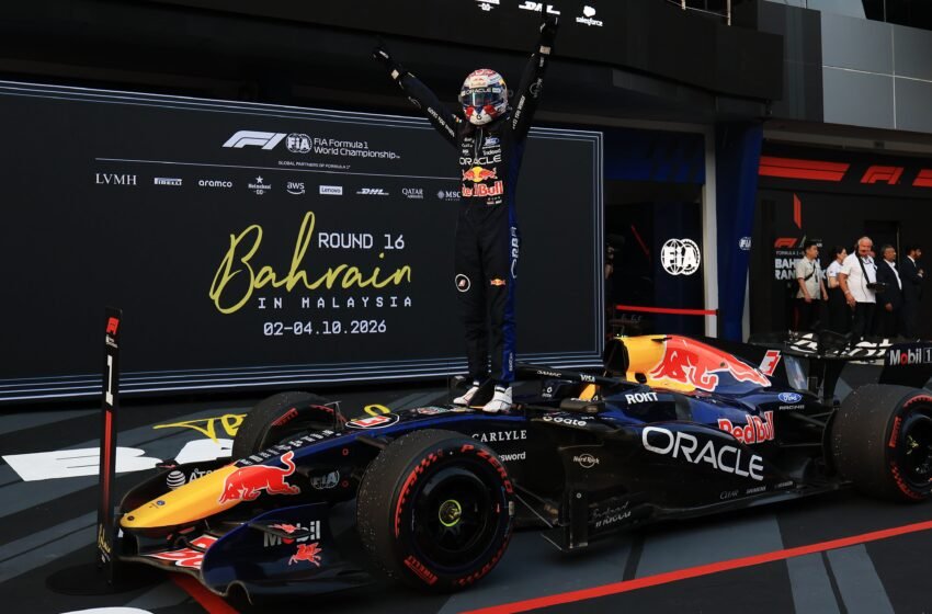  Max Verstappen también se impone a los ‘Gremlins’ bajo la lluvia de Sepang