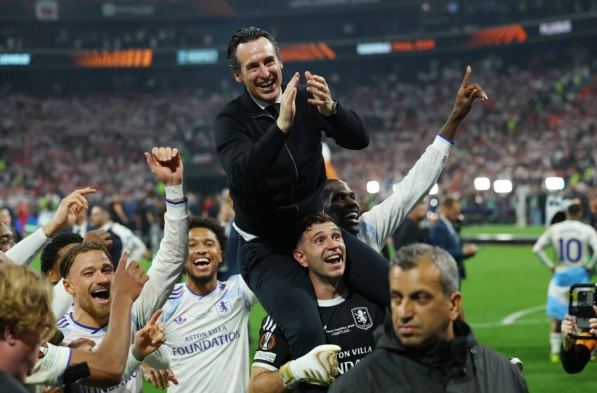  Emery devuelve al Aston Villa a la aristocracia continental tras conquistar la Europa League frente al Friburgo