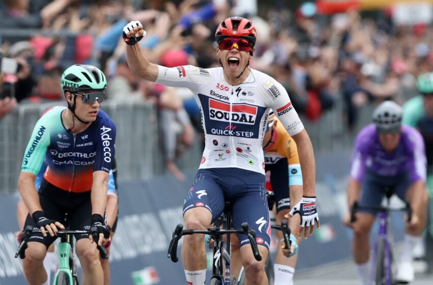  Magnier, el otro Paul de los franceses, primer líder del Giro de Italia