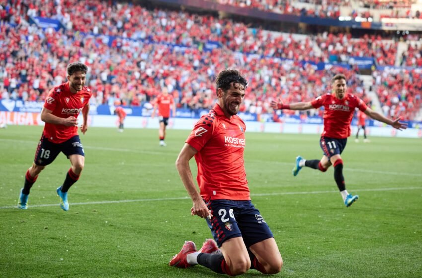  Osasuna mira hacia arriba y deja al Sevilla casi hundido y en zona de descenso