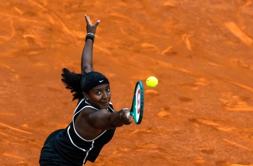  Baptiste despide de Madrid a la campeona Sabalenka