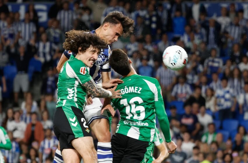  La Real salva un punto ante el Betis tras reaccionar a un 0-2 en Anoeta
