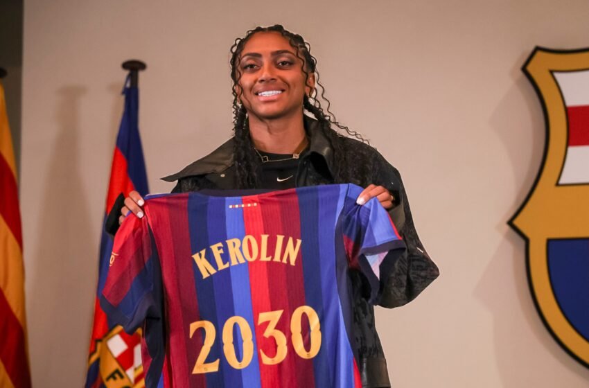 Kerolin Nicoli, el fichaje más caro de la historia del Barcelona femenino