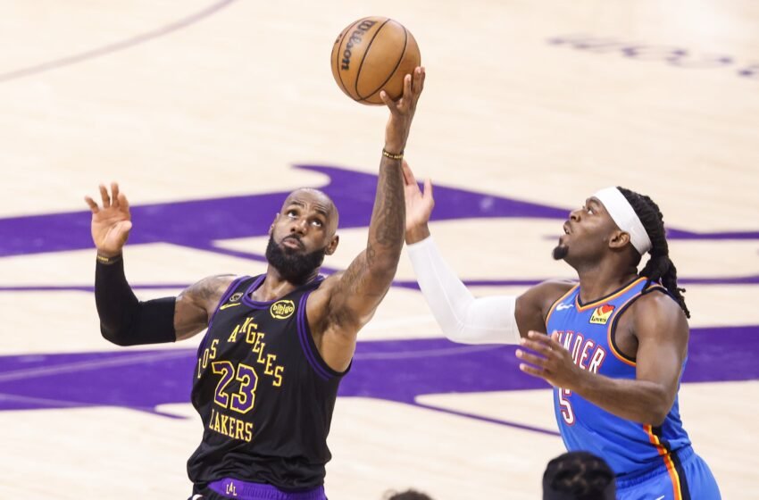  Los Thunder se mantienen invictos y eliminan a los Lakers de Doncic y LeBron de los ‘playoffs’ de la NBA