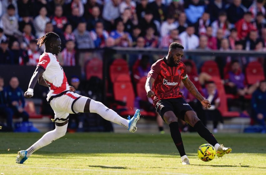  El gol de Iñaki Williams frustra la vuelta del Rayo a casa