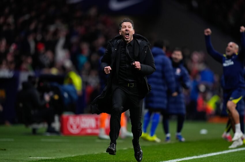  El éxtasis del Metropolitano contagia a Simeone: “La vida es energía y hoy la vivimos en el estadio”