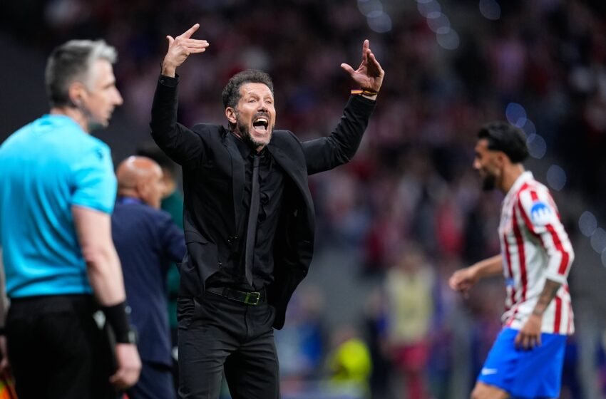  Simeone, tras la clasificación a las semifinales de Champions: “Llevo 14 años en el club y no dejo de emocionarme”