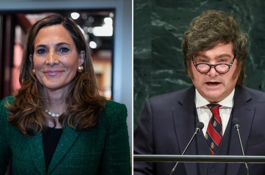  Javier Milei apoya la reelección de la candidata republicana María Elvira Salazar entre el reclamo demócrata por injerencia electoral