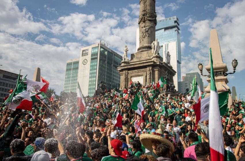  México – Sudáfrica, en vivo | Miles se concentran en el Ángel de la Independencia para celebrar