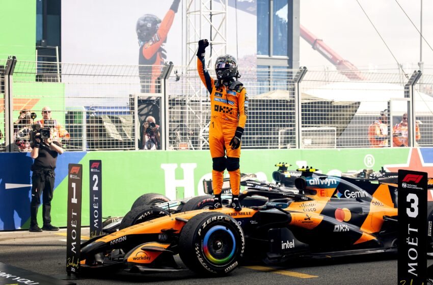  Norris le hace un nudo a Mercedes en el GP de Países Bajos