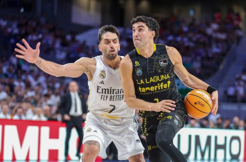  El Real Madrid cae ante La Laguna Tenerife y se queda fuera de las semifinales de la Liga ACB 18 años después