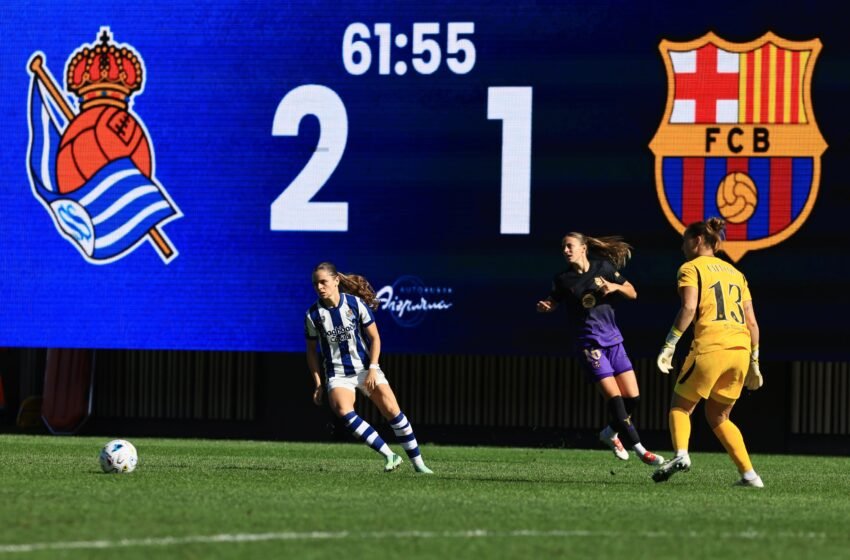  Al Barcelona se le atraganta Zubieta y vuelve a caer ante la Real Sociedad