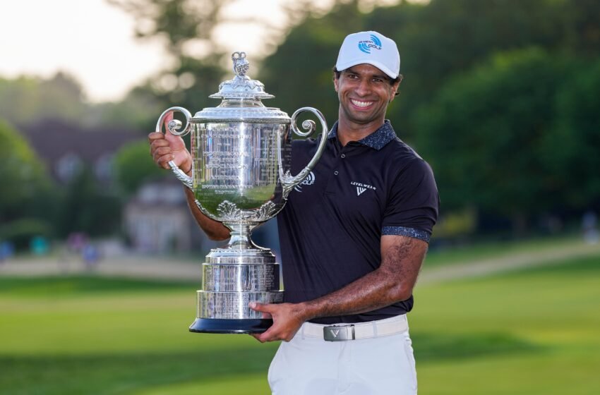  Aaron Rai, el golfista de los dos guantes, gana el Campeonato de la PGA y Jon Rahm es segundo
