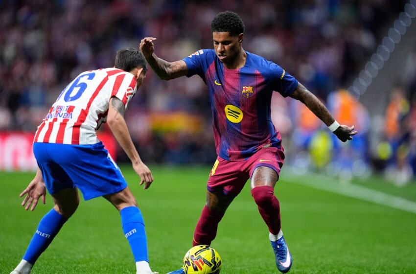  Sin Raphinha, en el Barcelona reaparece Rashford