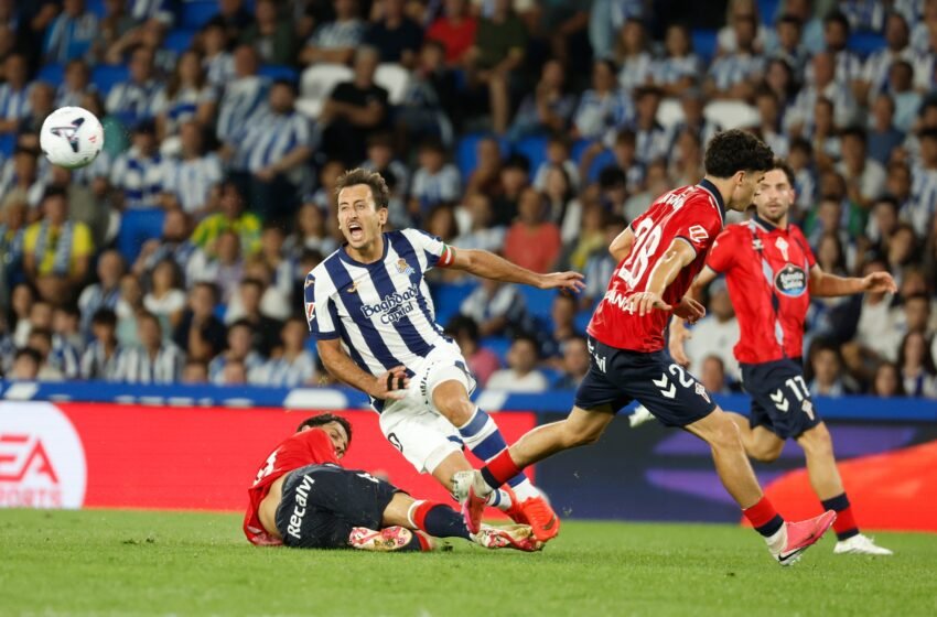  Mucho desgaste y poca puntería entre la Real y el Celta