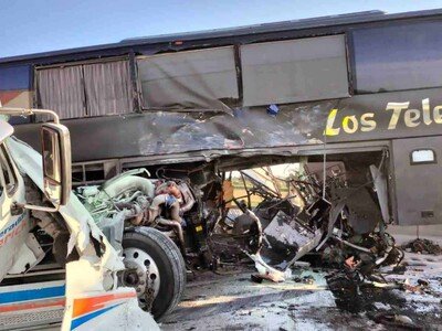  Al menos cinco muertos y 25 heridos en accidente en México