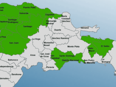  Amplían a 13 las provincias en alerta verde por posibles inundaciones