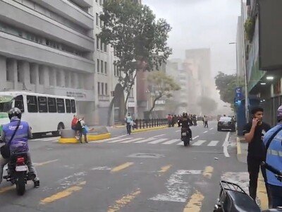  Dos fuertes sismos sacuden Venezuela en un minuto