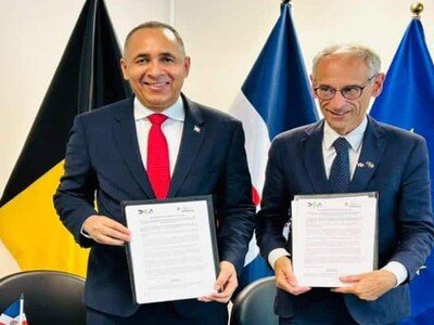  RD y Bélgica firman acuerdo para fortalecer la cooperación aduanera