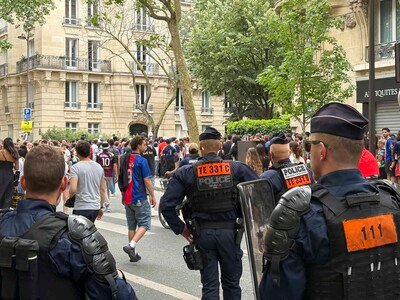  Festejos por el triunfo del PSG dejan un muerto y dos heridos graves