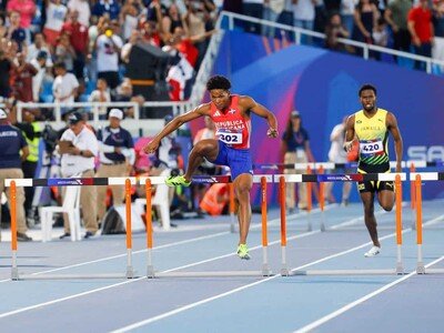  Juegos Centroamericanos: Yeral Núñez gana oro en los 400 con vallas