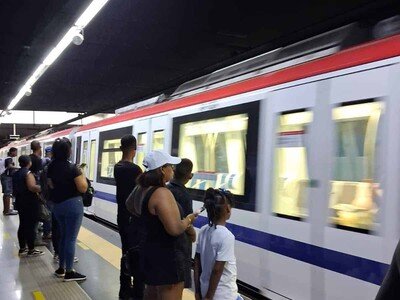  Metro elimina transferencia en la estación María Montez para pasajeros