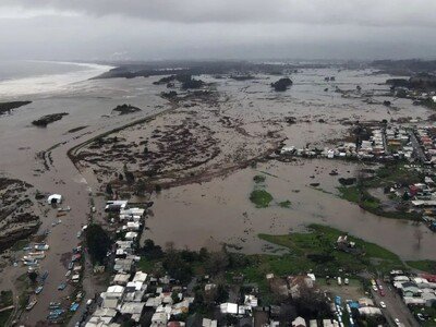  Temporal Chile deja muertos y miles de personas aisladas